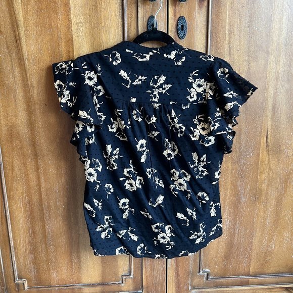 Joie Marlina Top in Caviar - Picture 4 of 6